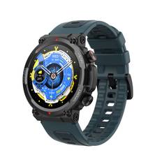 S56T Touch Screen Smartwatch. IP67 Vandt�t Aktivitets ur med skridtt�ller mm. Lagoon Blue.