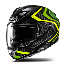 Integralhjelm HJC F71 Carbon, Sort/Gul