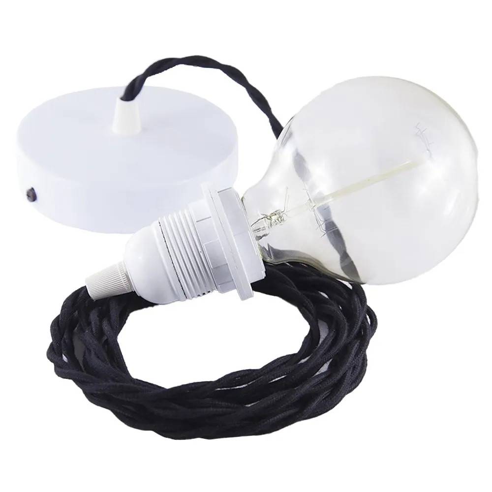 Creative Cables Tc04 50 Cm Hængende Lampe Pendel Til Lampeskærm
