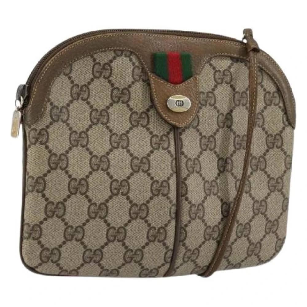 Gucci Vintage Pre-owned Plast gucci-tasker - Vintage - Dame - Beige - ONE SIZE -
