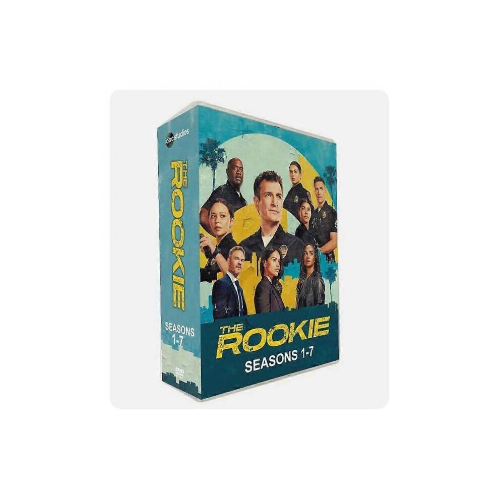 The Rookie: The Complete Series, Seasons 1-7 (DVD, 25-Discs Set) english version.