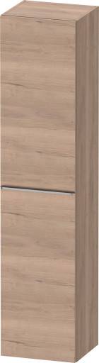 Duravit D-Neo højskab, 40x176 cm, højre, marmoreret eg/stål