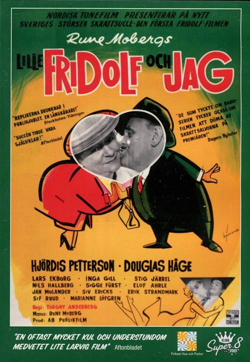 DVD - Lille Fridolf och jag (Douglas Håge) (1956) - Ny DVD