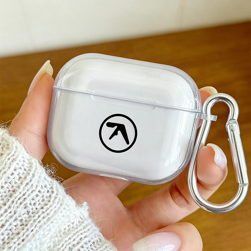 Band aphex twin logo Earphone Protector Case For AirPods Pro2 TPU Wireless Earphone Protector Cover For AirPods 3/4 Fans gift