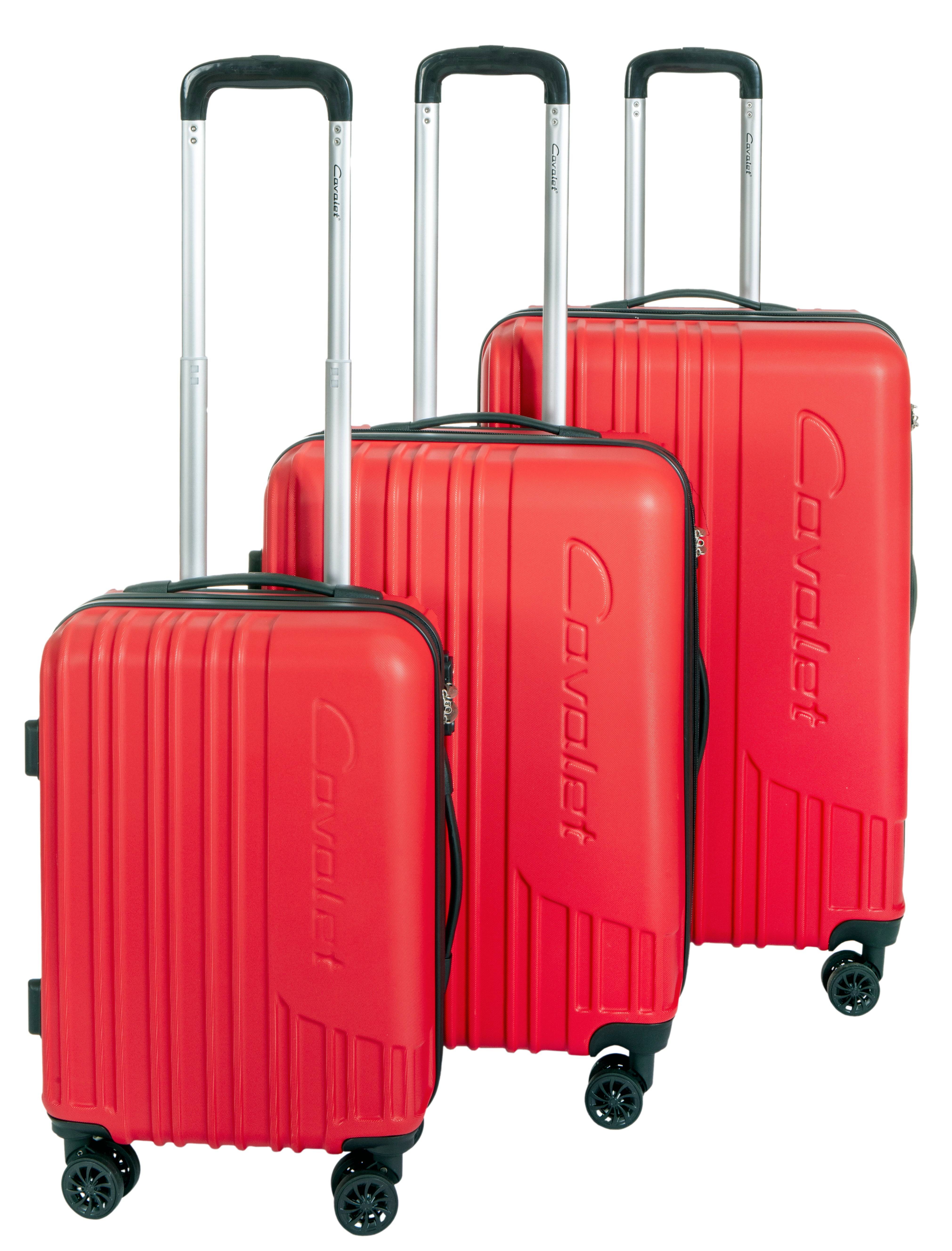 Cavalet Malibu Resväskor 3-Pack, Röd