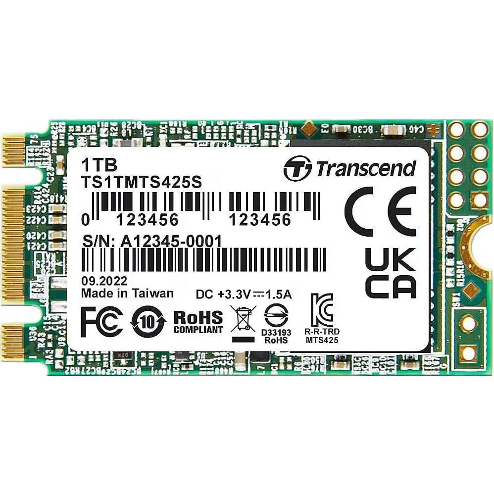 Transcend 425S SSD - M.2 2242, SATA III - 1TB