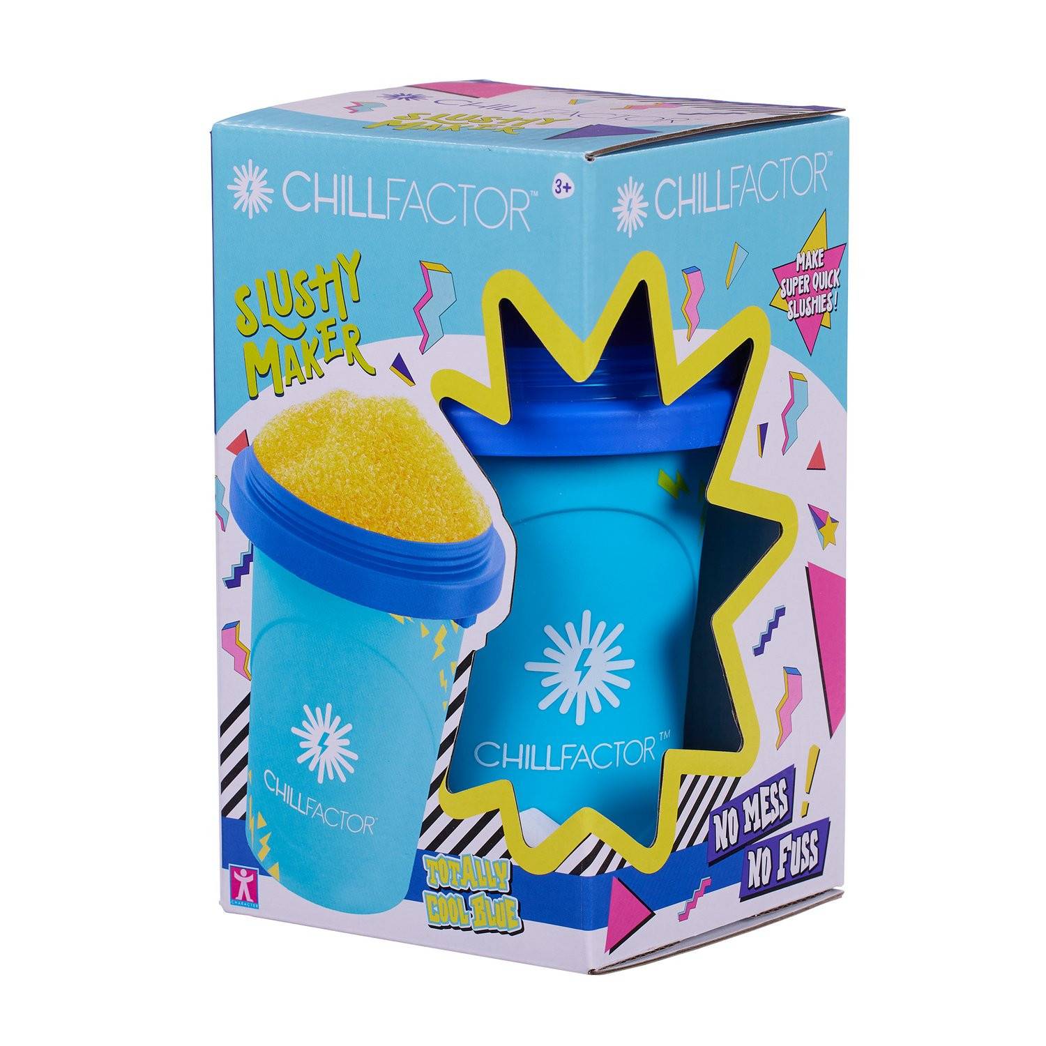 Chillfactor Slushy Maker Shock Totally Cool Blue - Chillfactor - Leksaksaffären