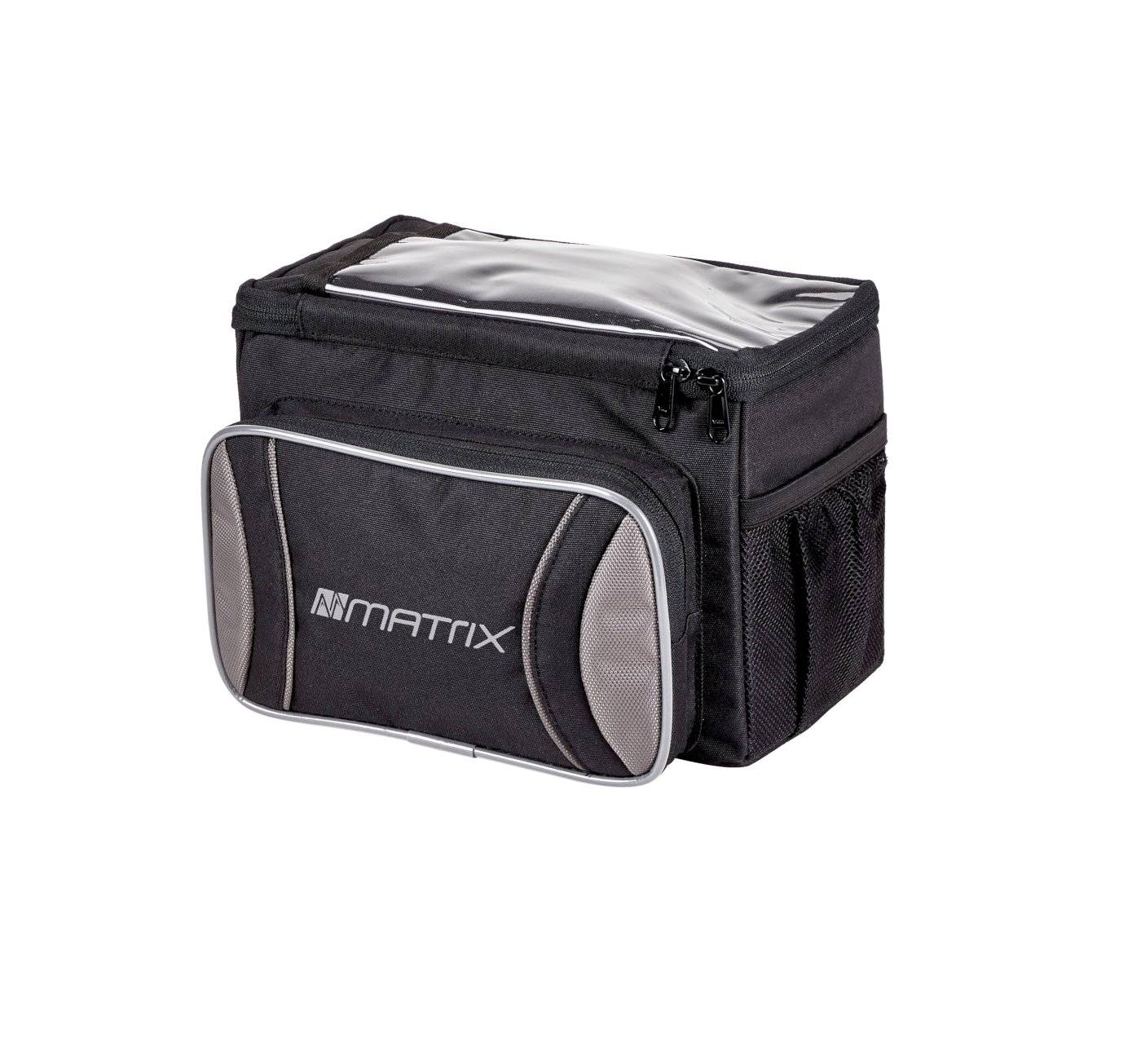 Matrix Styrtaske 6L sort/sølv
