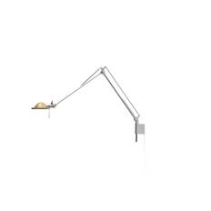 Luceplan - Berenice Vägglampa 30x30 Mässing/Alu
