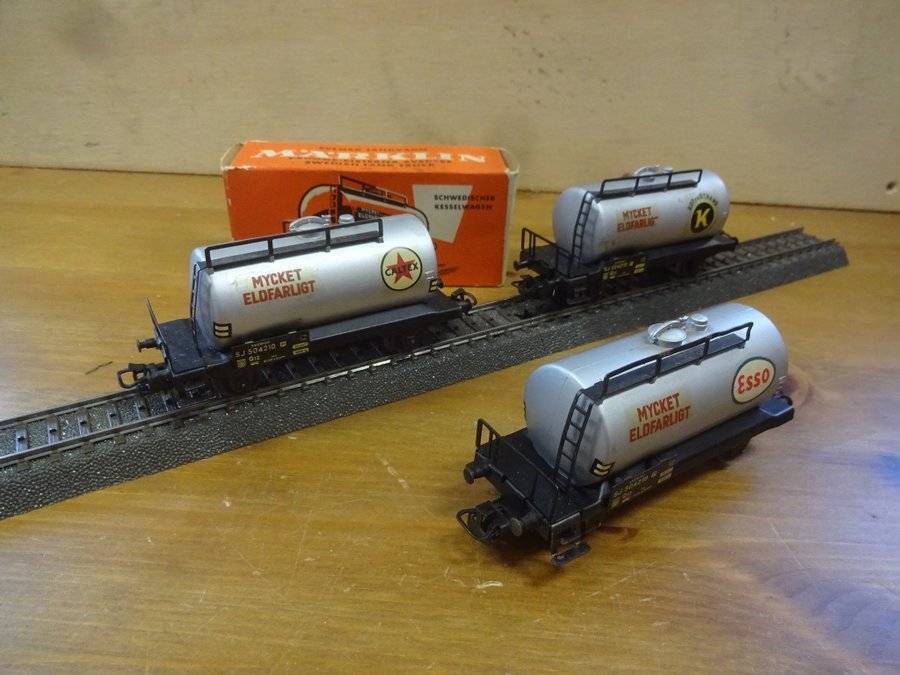 Märklin SJ Tankvagnar 478