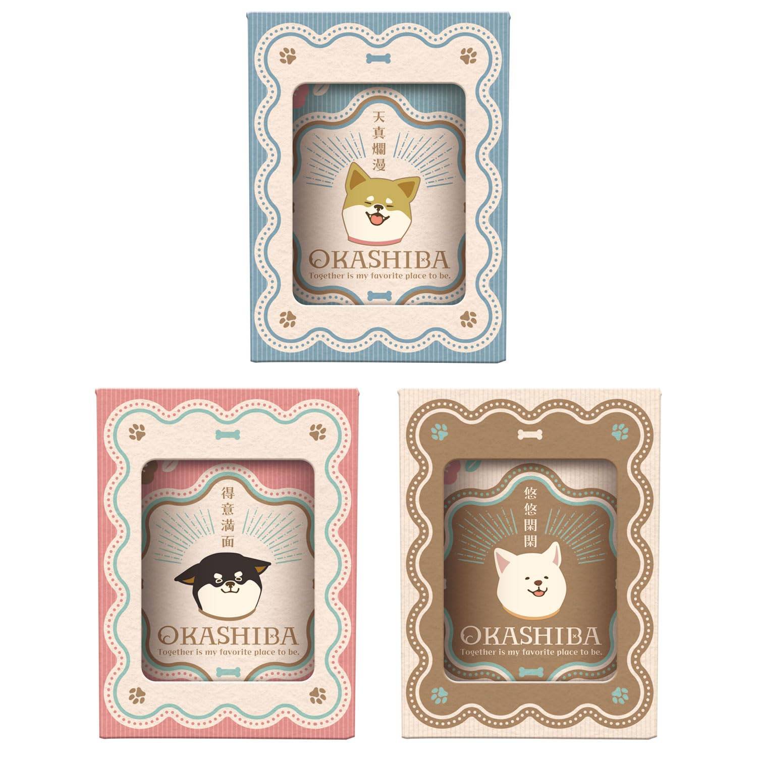 Heart Okashiba Mini Cylindrical Candy Toy Set of Tin, Semi-Chocolate [Box 15]