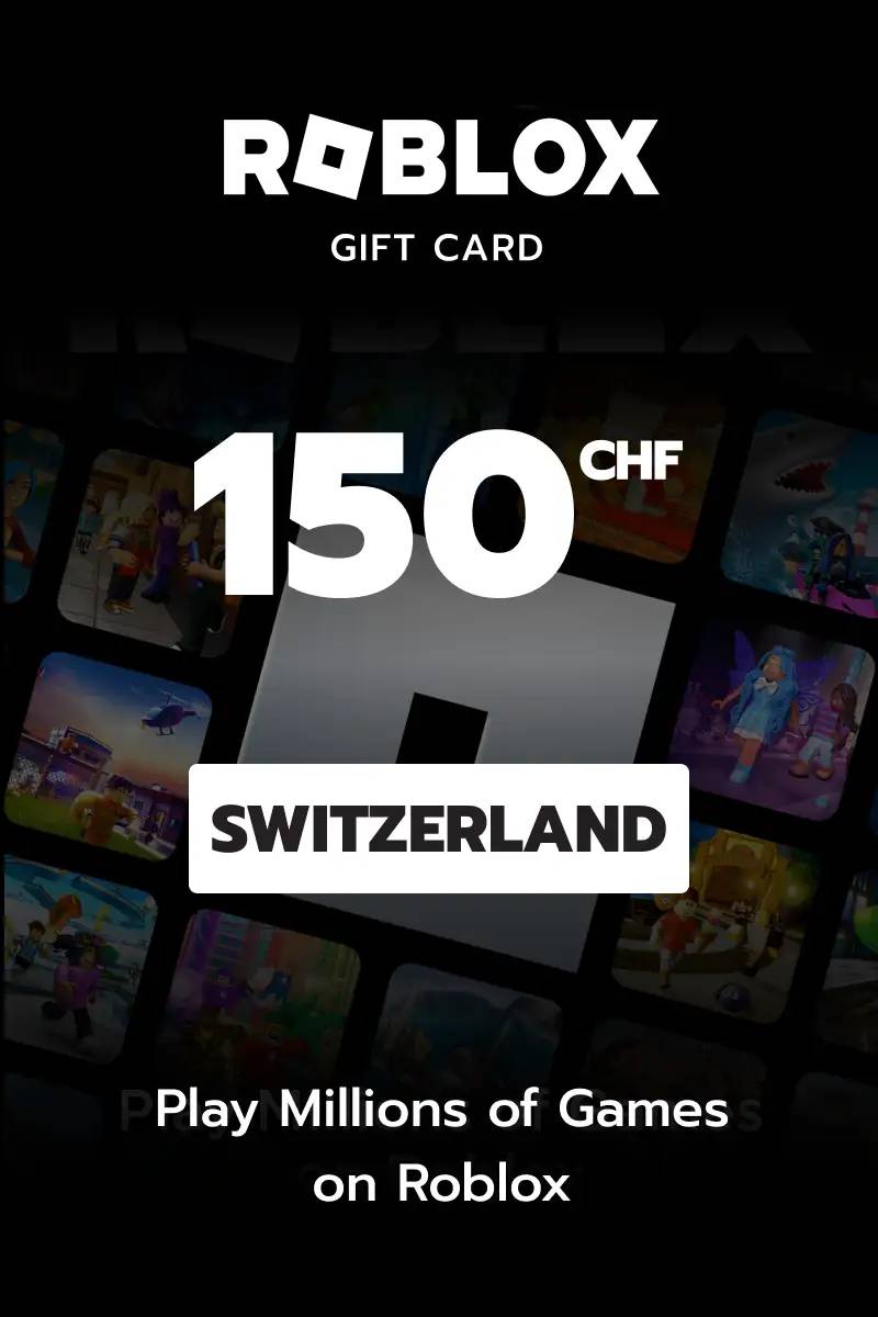 Roblox 150 CHF Gift Card (CH) - Digital Code