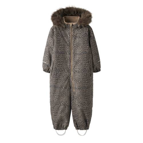 NAME IT Flyverdragt Snow10 Silver Mink Leo