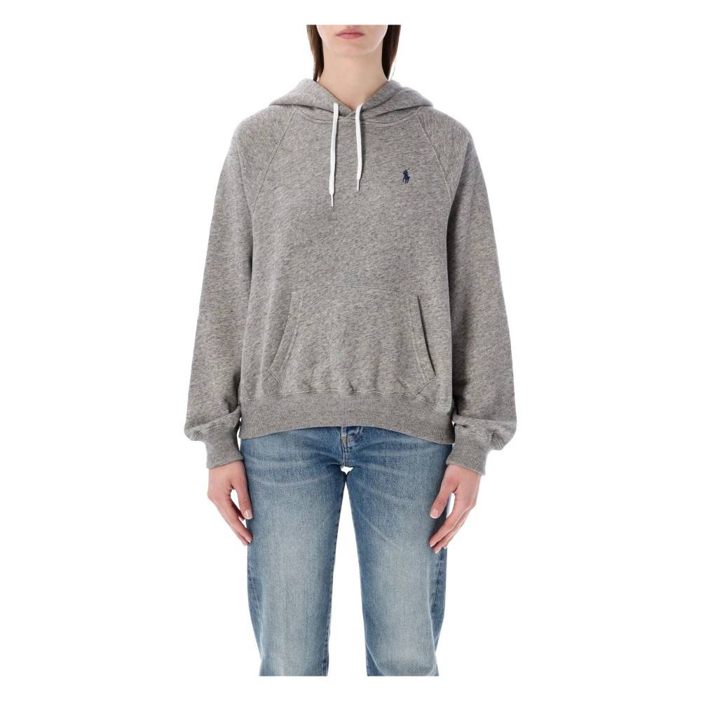 Polo Ralph Lauren- - Classic Hoodie Sweatshirts & Hoodies - Dam- M- Bomull