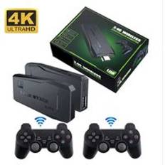 M8 Video Game Console 64G 2.4G Double Wireless Stick 4K 20000+ Games Retro Game Controller