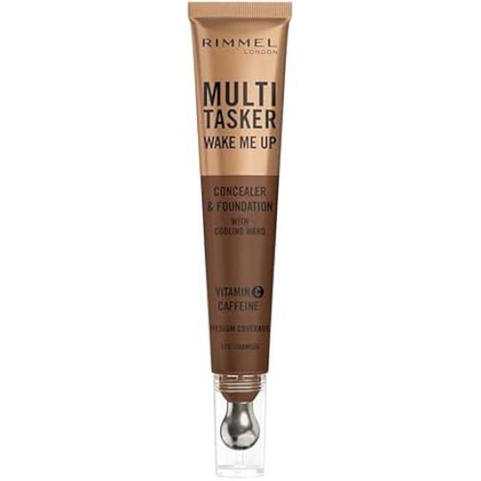 Correcteur et Fond de Teint - RIMMEL - 120 Tiramisu - 20ml - Infusé de Caféine - Vitamine C - Niacinamide