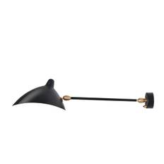 Serge Mouille Big Wall Scone 1 Rotating Straight Arm - AP1B2R