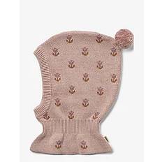 WHEAT Knitted Balaclava Sessie |Rosa |3-9M