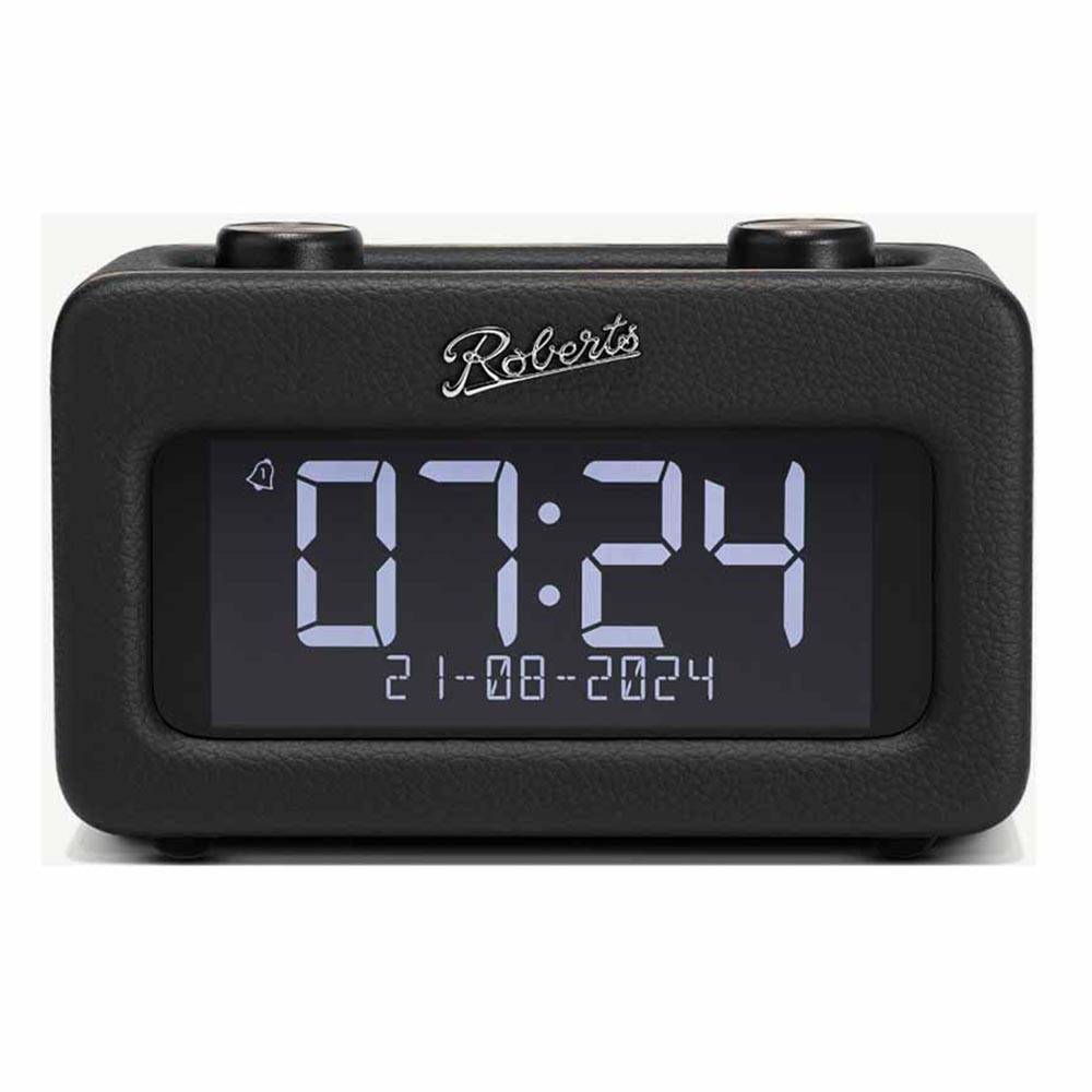 Retro klockradio REST Svart Roberts Radio