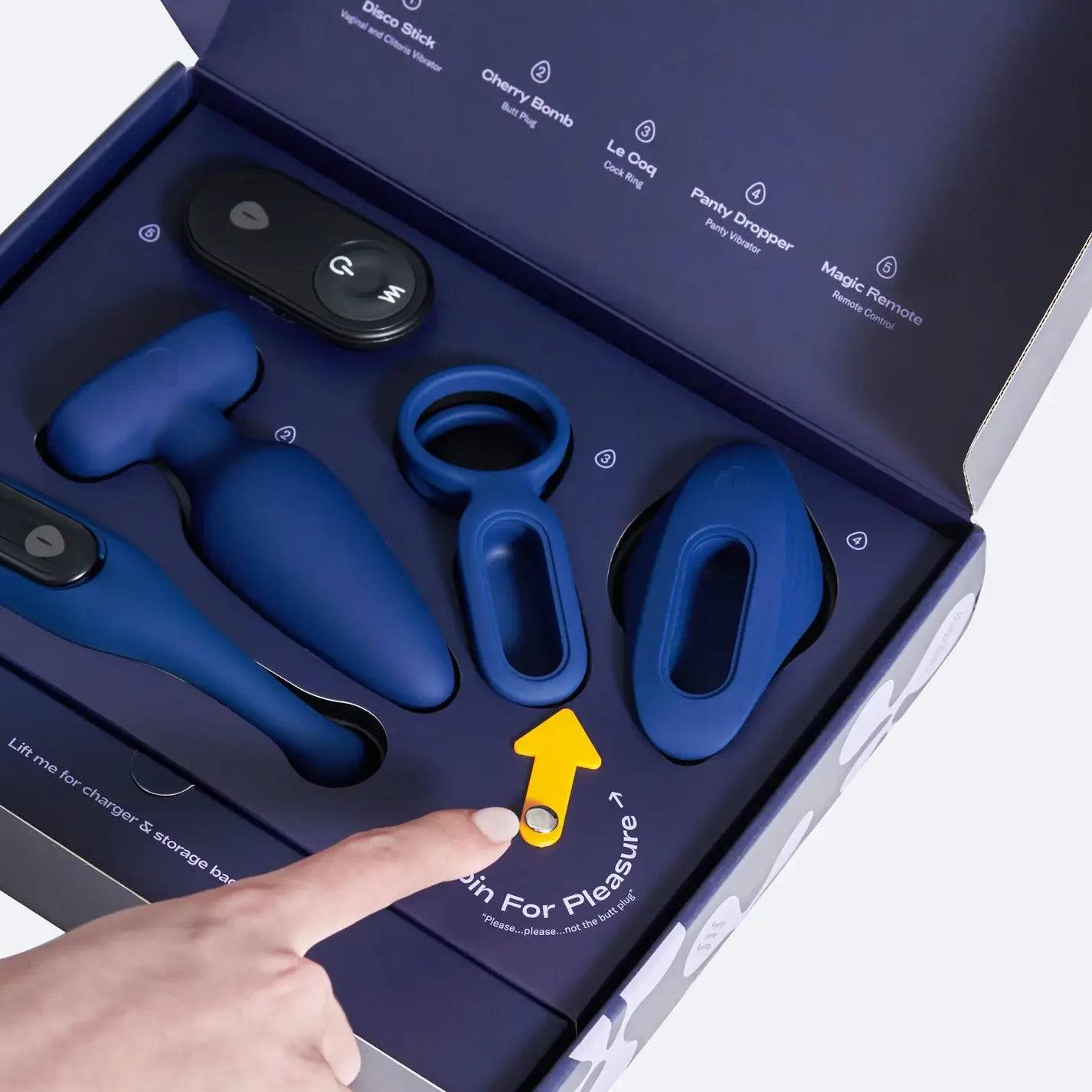 Couple's vibrator set