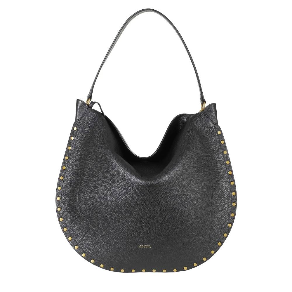 Isabel Marant Oskan Hobo Soft Taske - Tasker - Dame - Sort - ONE SIZE - Uld