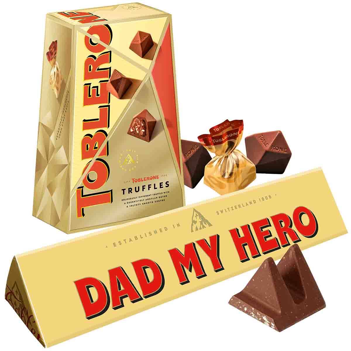 Toblerone Fathers Day Chocolate Gift Bundle