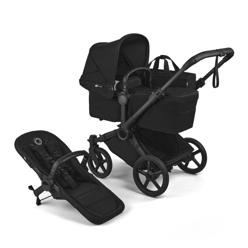 Bugaboo Donkey 6 2-i-1-vagn -  Heritage Black Klädsel