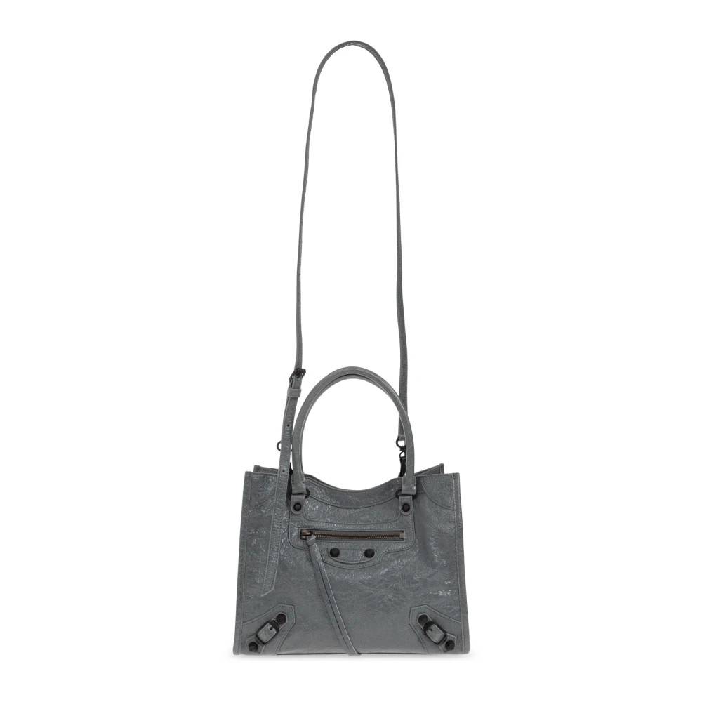 Balenciaga Le City Tote Bag Mini - Tasker - Dame - Blå - ONE SIZE - Bomuld
