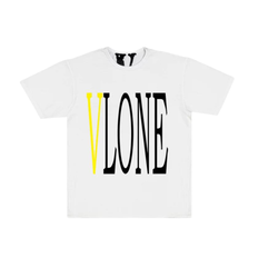 Vlone Staple T-shirt "White/Yellow" - XL