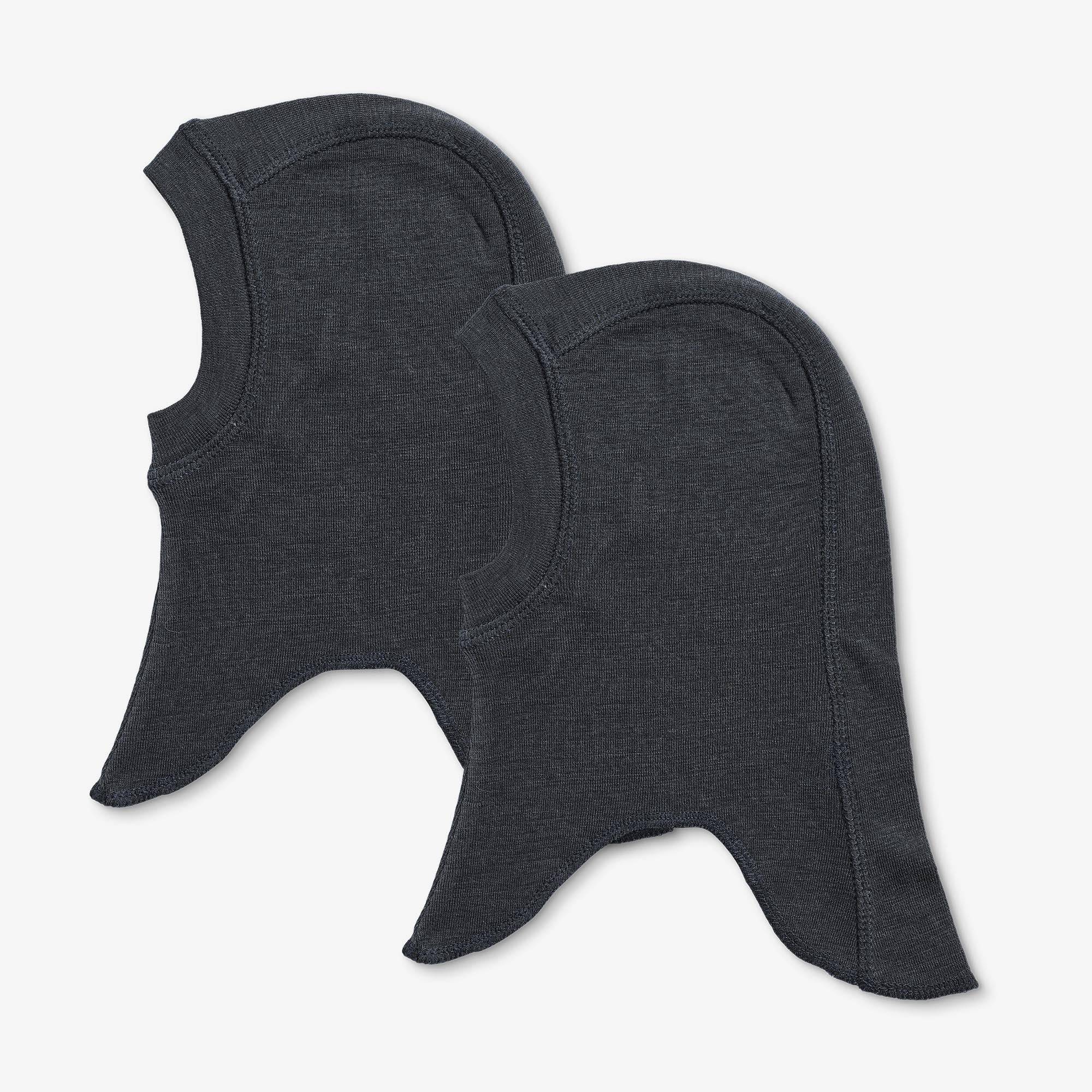 WHEAT® - Sæt af To Uld Elefanthuer Felix - navy - Str 9-24m/48-51cm.