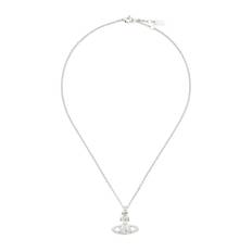 Vivienne Westwood, Accessoarer, Dam, ONE Size, Rhodium Kristallhänge med Bas Relief