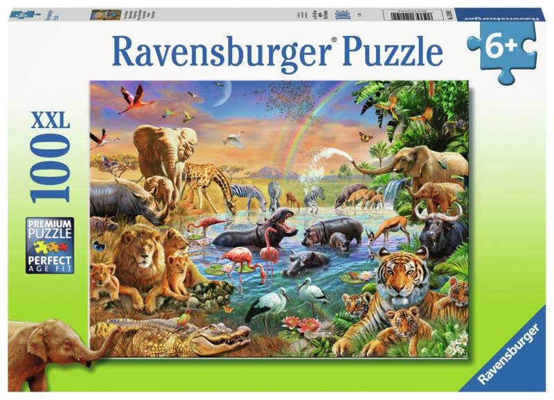 Ravensburger pussel - Waterhole 100 bitar Default Title