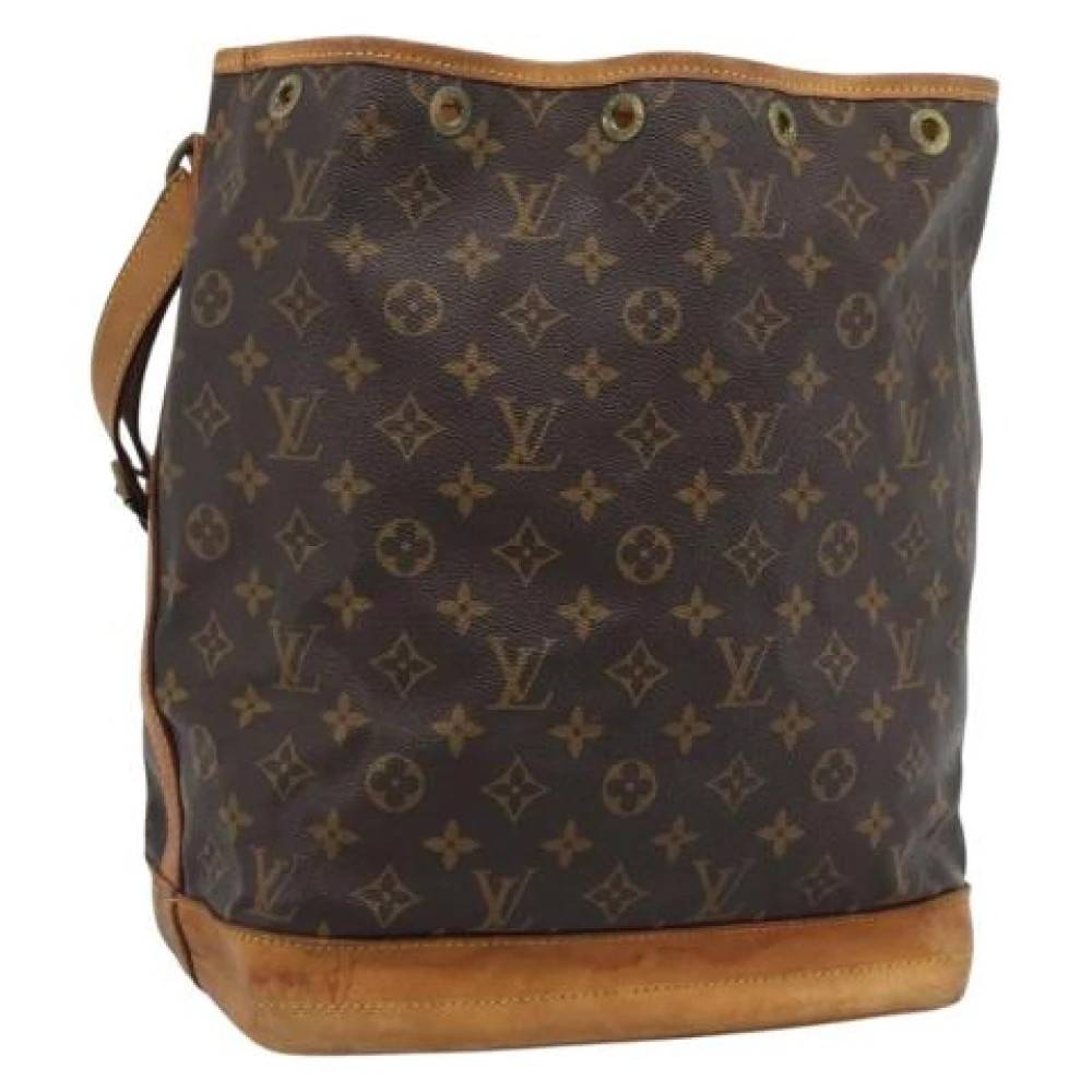 Louis Vuitton Vintage Pre-owned Bucket Bag - Vintage - Dame - Brun - ONE SIZE - Uld