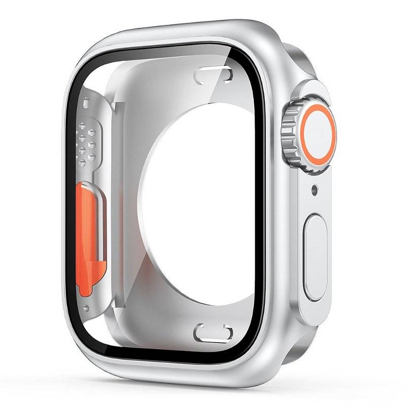Apple Watch 44mm Beskyttelsesglas Skærmbeskyttelse i hærdet glas til 4 / 5 / 6 / SE (2022/2023) - Sølv