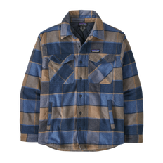 Patagonia LW Insulated Fjord Flannel Shirt M WILLIAM: SMOLDER BLUE