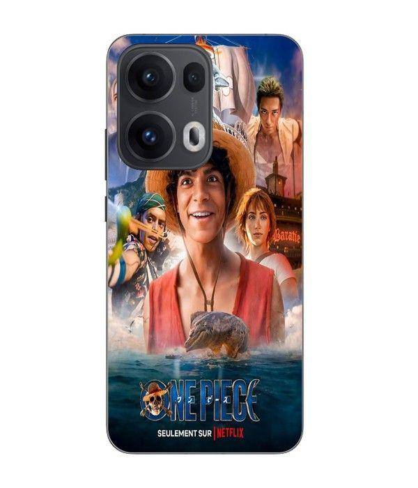 Maniacase Case For Oppo Reno 13 Pro 5G poster Luffy One piece