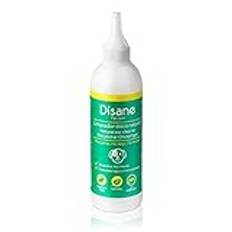 DISANE Naturlig öronrengörare för hundar | 125 ml | Förhindrar infektioner, dålig lukt och irritation | Håll din hunds öron friska och rena, fria från smuts, vax eller sekretioner | Veterinär formel