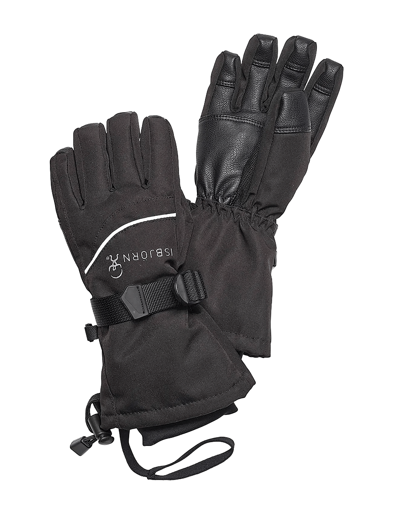 ISBJÖRN of Sweden Tundra Finger Glove Kids - Black - 7-8Y