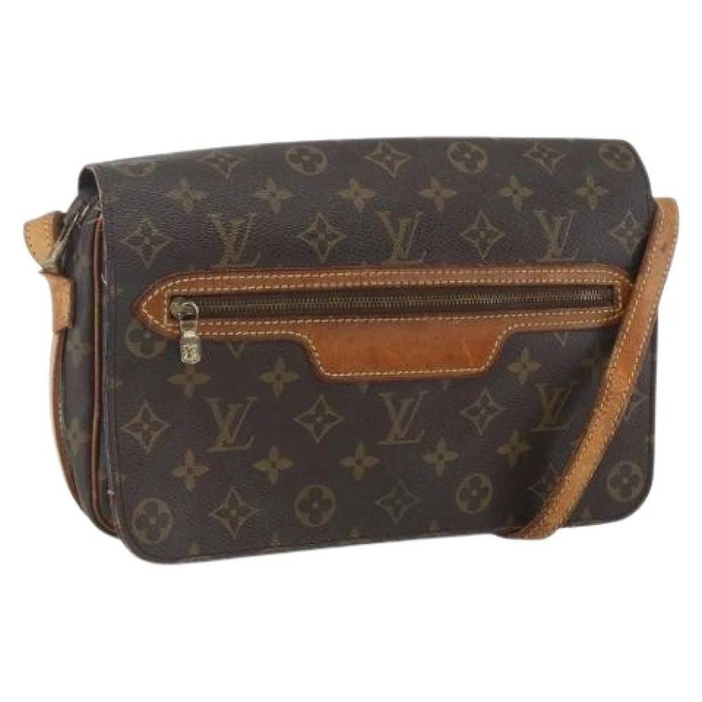 Louis Vuitton Vintage Pre-owned Canvas Cross Body Taske - Vintage - Dame - Brun - ONE SIZE -