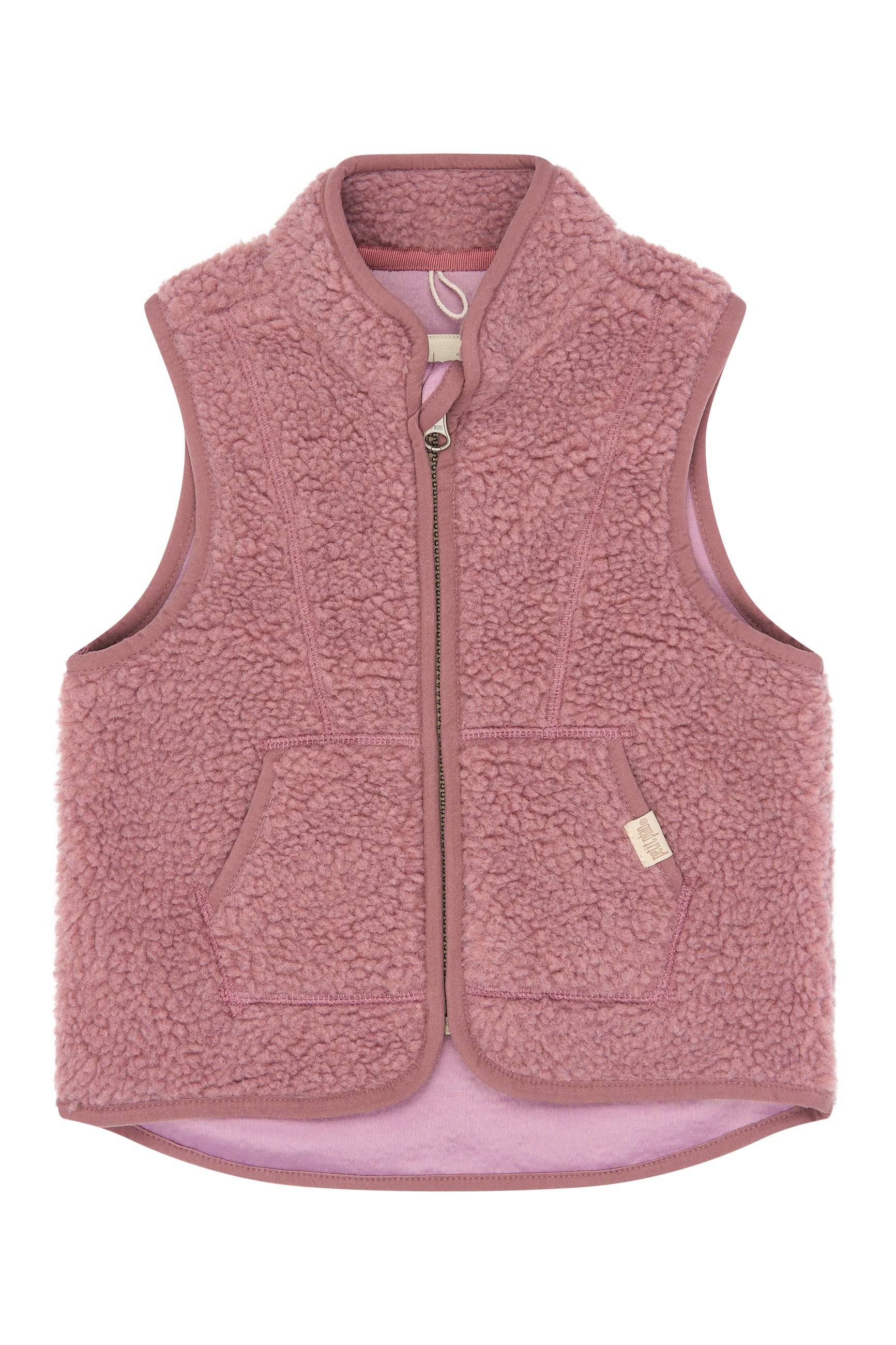 Desino Fleece Vest, Nostalgic Rose, Petit Piao