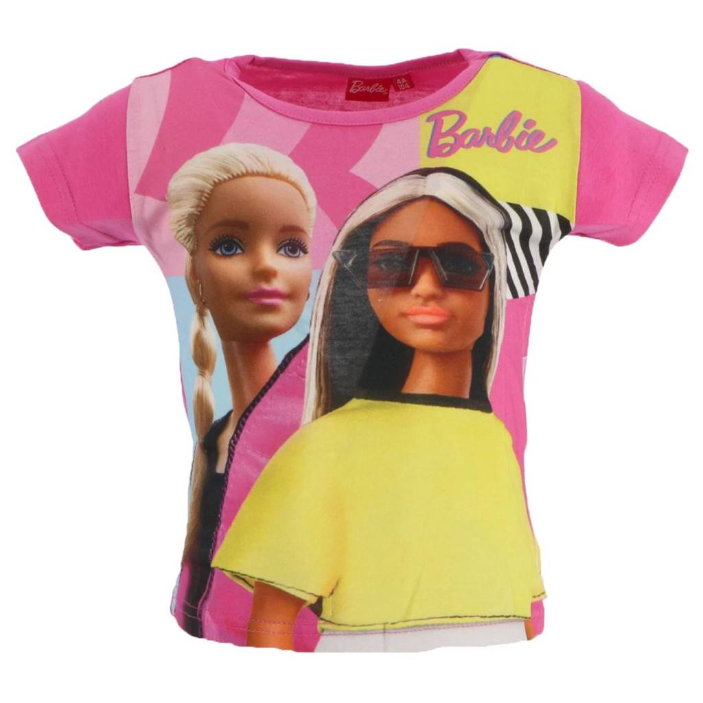 Barbie Icon Pink barn kortärmad topp, 4 år