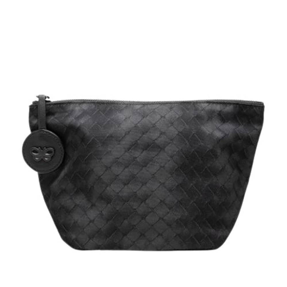 Bottega Veneta Vintage Pre-owned Nylon Pouch - Vintage - Dame - Sort - ONE SIZE - Nylon