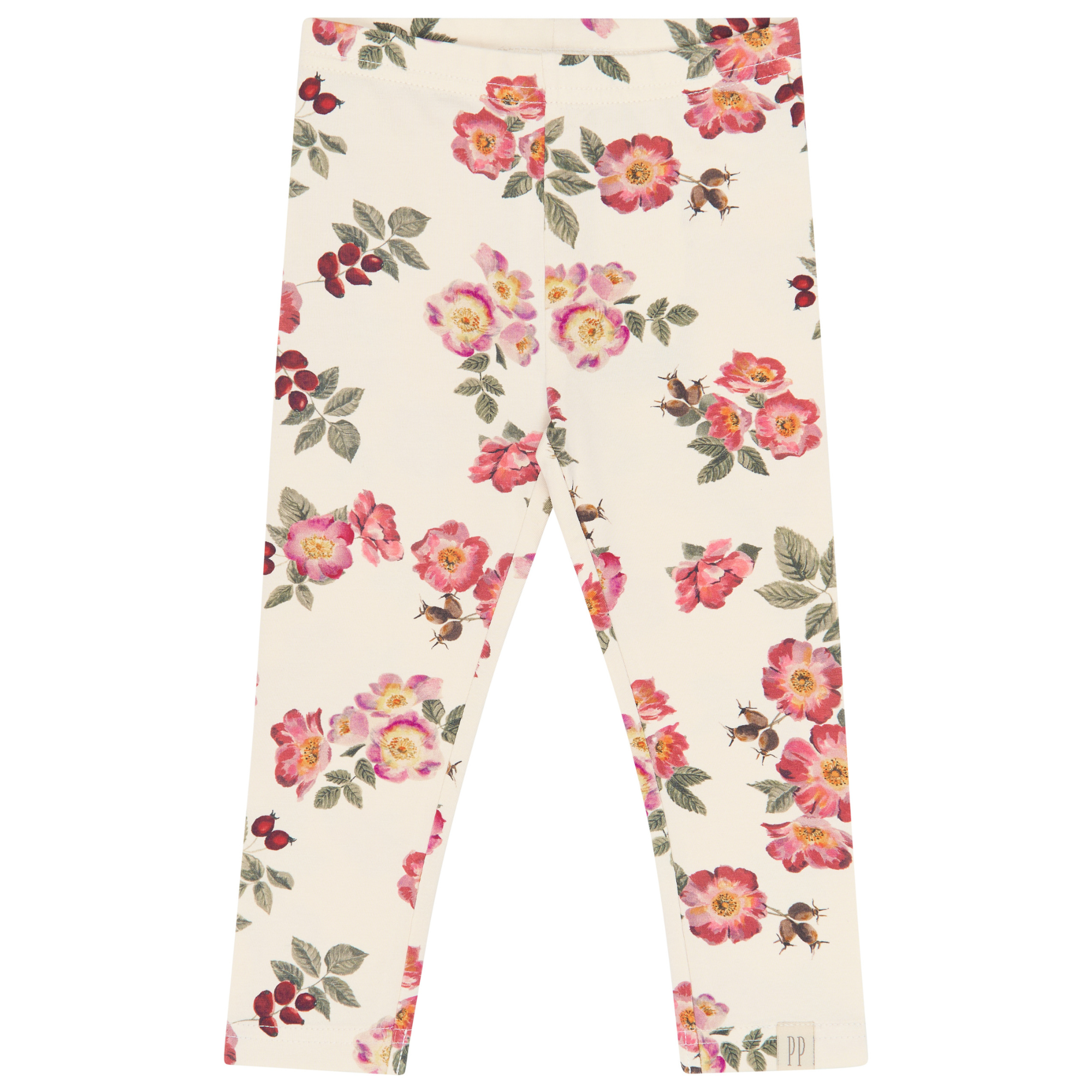 Petit Piao - Star Leggings, PP2025 - Eggnog Rosehip AOP - 98