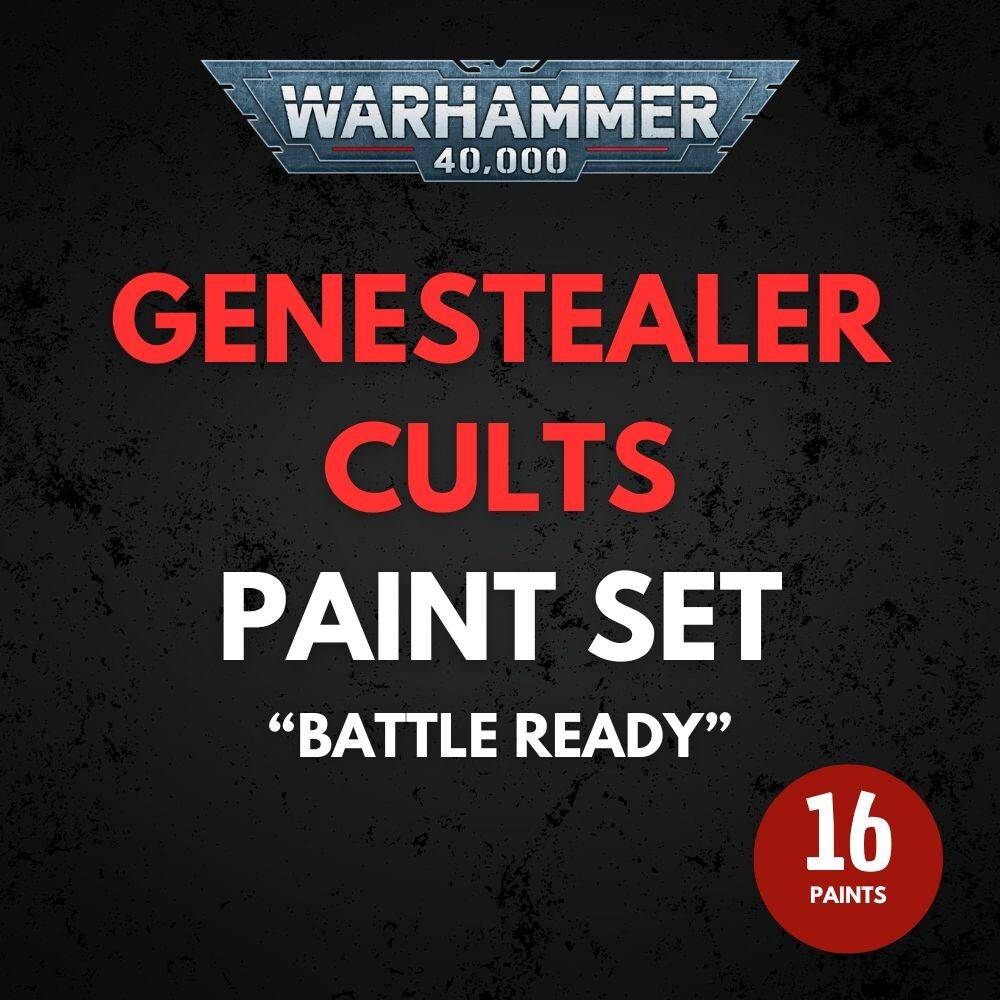 Genestealer Cults Paint Set Warhammer 40K - Battle Ready.