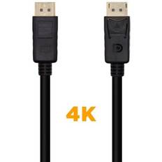 Aisens A124-0387 5m Sort DisplayPort Kabel