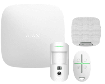 Ajax Alarm KIT3, 12V Hvid.