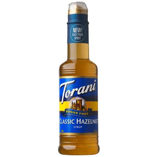Torani Sugar Free Classic Hazelnut sockerfri smaksirap 375 ml PET