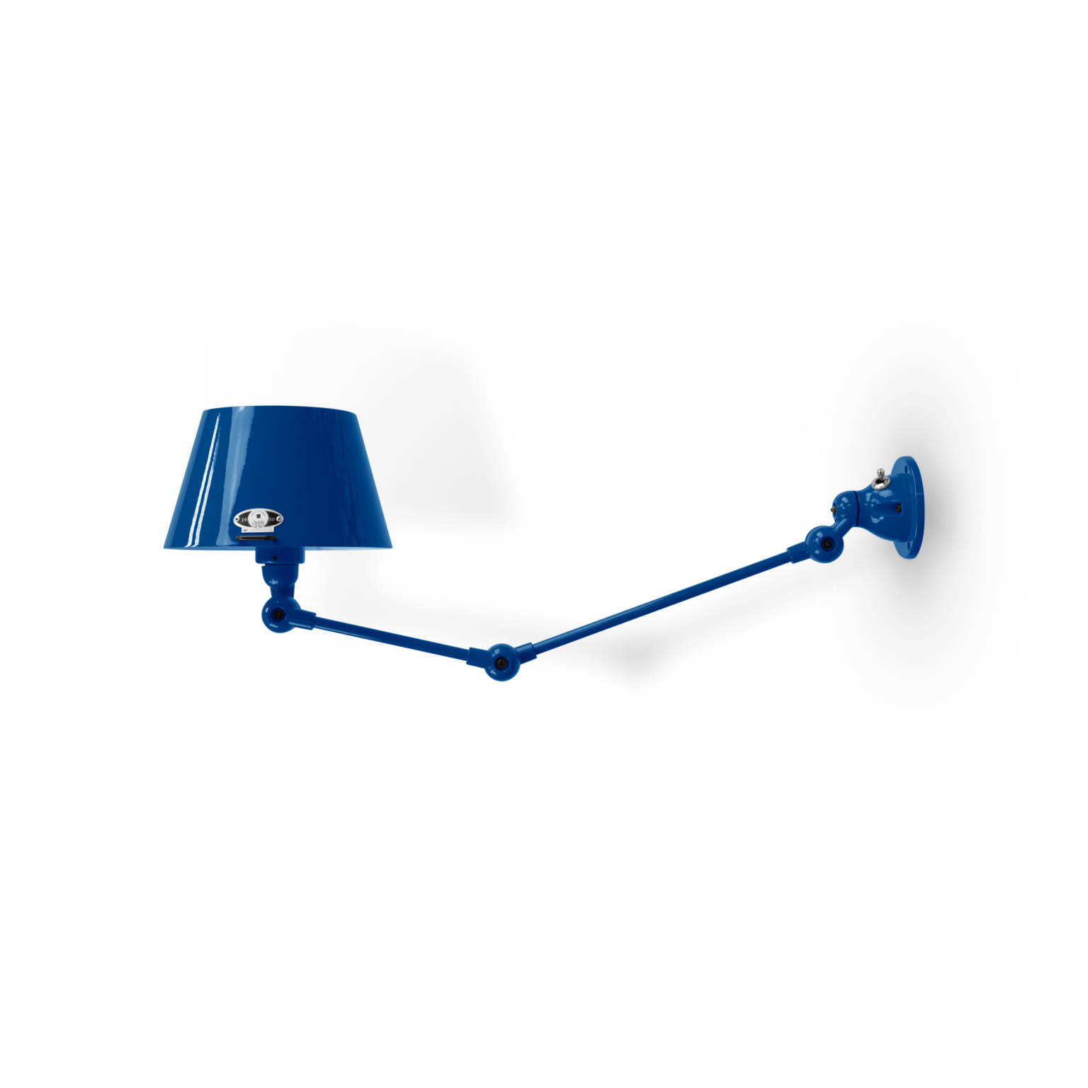Aicler AID371 væglampe fra Jieldé - Sapphire blue / Blank