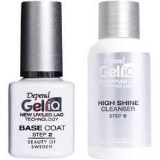 Depend Gel IQ Base Coat & High Shine Cleanser Step 2 & Step 5