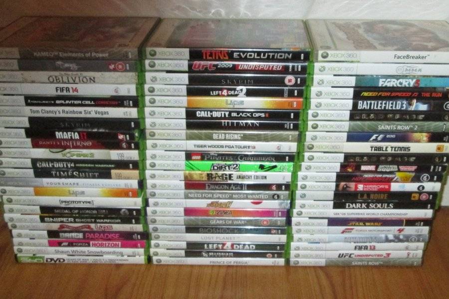 Xbox 360 Spelpaket - 50+ spel